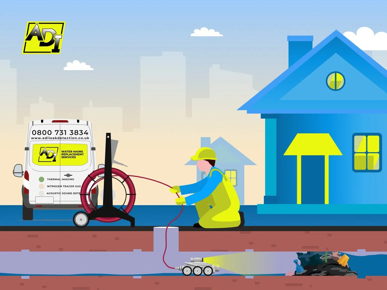 Drainage CCTV Surveys & Investigations Bristol